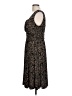 Chico's Paisley Black Cocktail Dress Size Lg (2) - photo 5
