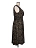 Chico's Paisley Black Cocktail Dress Size Lg (2) - photo 4