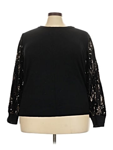 Indigo Rose Pullover Sweater (view 1)
