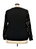 Indigo Rose Black Pullover Sweater Size 3X - photo 2