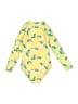 Cat & Jack Print Yellow Rash Guard Size 4 - photo 2