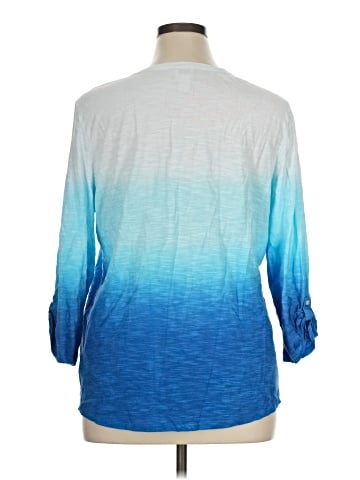 Chico's 3/4 Sleeve T-Shirt (view 2)