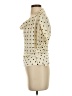 Unbranded Polka Dots Ivory Short Sleeve Blouse Size S - photo 5