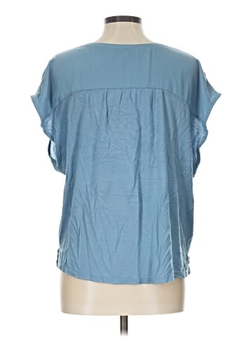 Ann Taylor LOFT Short Sleeve Blouse (view 2)