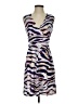 Unbranded Print Purple Cocktail Dress Size S - photo 1