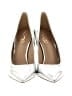 Sam Edelman Metallic Silver Heels Size 8 (wide) - photo 2