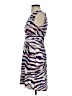 Unbranded Print Purple Cocktail Dress Size S - photo 5