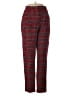 Antonio Melani Plaid Red Casual Pants Size 4 - photo 1