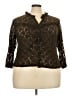 Carducci Brown 3/4 Sleeve Blouse Size 3X - photo 1