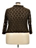 Carducci Brown 3/4 Sleeve Blouse Size 3X - photo 2