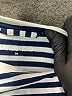 Lands' End Stripes Blue Short Sleeve Top Size M - photo 7