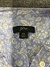 J.Crew 100% Cotton Blue 3/4 Sleeve Blouse Size XS - photo 7