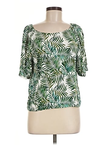 Ann Taylor LOFT Short Sleeve Blouse (view 1)