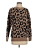 J.Crew Animal Print Brown Pullover Sweater Size XS - photo 1