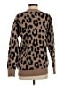 J.Crew Animal Print Brown Pullover Sweater Size XS - photo 2