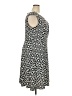 Wisp Print Black Casual Dress Size 18 - photo 4