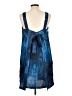 DKNY 100% Polyester Tie-dye Blue Casual Dress Size 10 - photo 2