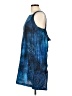 DKNY 100% Polyester Tie-dye Blue Casual Dress Size 10 - photo 5