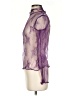 Unbranded Purple Long Sleeve Blouse Size XS (estimated) - photo 5