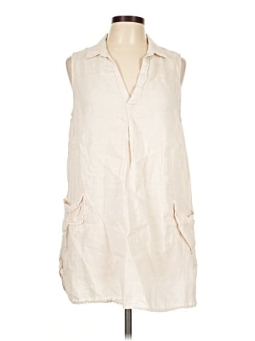 Sigrid Olsen Sleeveless Button-Down Shirt (view 1)