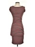 Unbranded Stripes Brown Casual Dress Size XS - photo 2