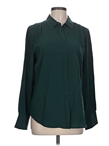 J.Crew Long Sleeve Silk Top (view 1)