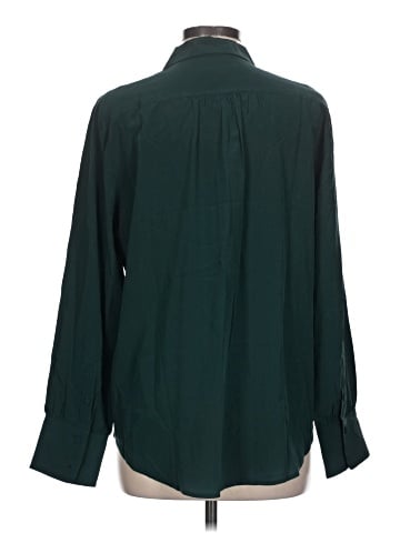 J.Crew Long Sleeve Silk Top (view 2)