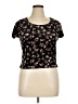 Forever 21 Plus Black Short Sleeve Top Size XL Plus - photo 1