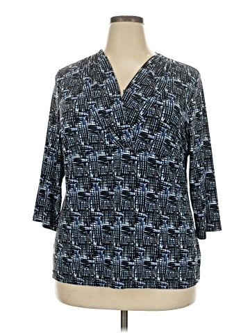 Liz Claiborne 3/4 Sleeve Blouse (view 1)