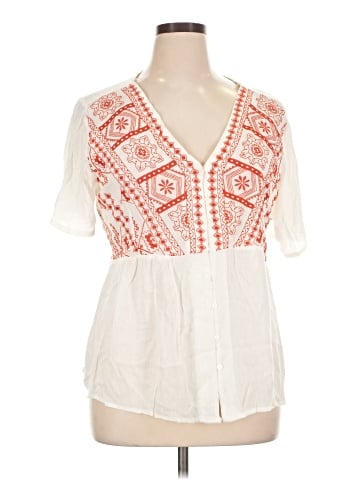 Hayden Short Sleeve Blouse (view 1)