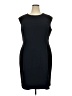 Jay Godfrey Solid Black Cocktail Dress Size 20 - photo 1