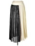 NOIR Sachin + Babi Color Block Silver Formal Skirt Size 12 - photo 1