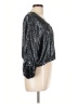 Gibson Black 3/4 Sleeve Blouse Size L - photo 4