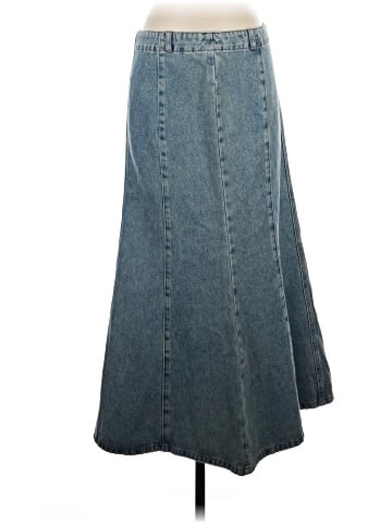 All:Row Denim Skirt (view 1)