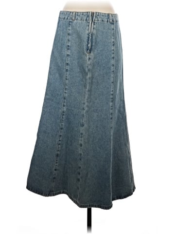 All:Row Denim Skirt (view 2)