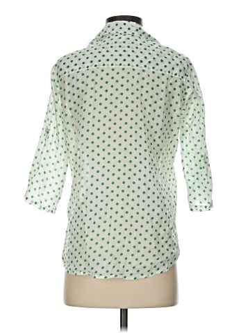 Eden & Olivia 3/4 Sleeve Button-Down Shirt (view 2)