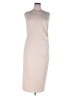 Vince. Solid Tan Casual Dress Size XL - photo 1