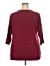 Torrid Burgundy Pullover Sweater Size 2X Plus (2) - photo 2