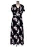 City Chic 100% Polyester Floral Black Casual Dress Size 16 Plus (S) - photo 2