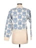 &merci Print Blue Pullover Sweater Size M - photo 2