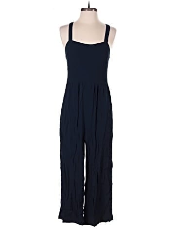 Madewell Smocked Crop Jumpsuit (view 1)
