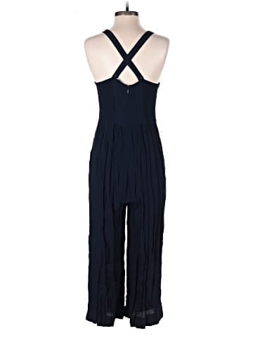 Madewell Smocked Crop Jumpsuit (view 2)