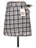 Sister Plaid Gray Casual Skirt Size S - photo 2