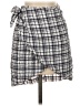 Sister Plaid Gray Casual Skirt Size S - photo 1