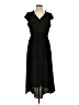 Angashion Solid Black Casual Dress Size S - photo 1