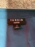Torrid 100% Polyester Teal 3/4 Sleeve Blouse Size 2X Plus (2) - photo 7