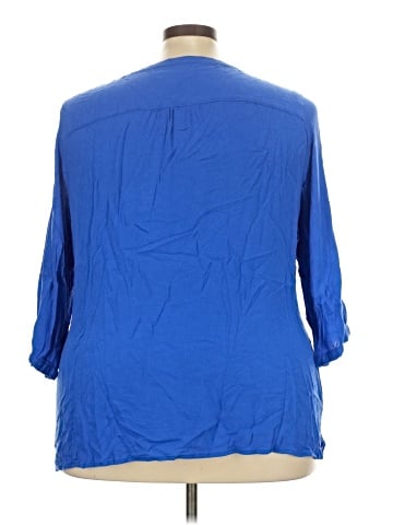 Cj Banks 3/4 Sleeve Blouse (view 2)