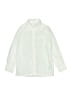 Gap Kids Solid Ivory Long Sleeve Button-Down Shirt Size 8 - photo 1