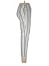 Zac & Rachel Stripes Silver Casual Pants Size 10 - photo 4
