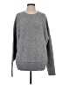 Rae Mode Solid Gray Pullover Sweater Size S - photo 1